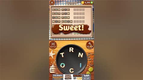 Word Cookies Carrot 4 Answers Guide (Android/IOS) .